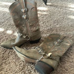 Woman’s cowboy boots